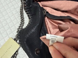 Borsa Stella McCartney Falabella Nero Argento