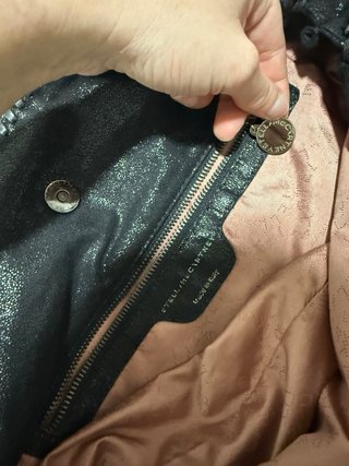 Borsa Stella McCartney Falabella Nero Argento