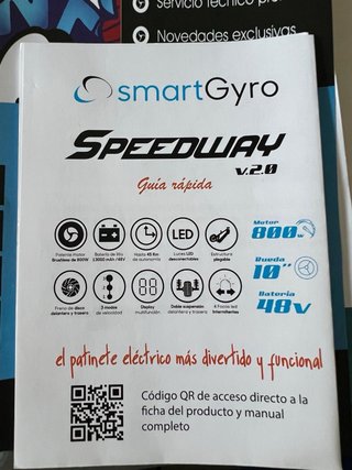 Patinete Eléctrico Smartgyro Speedway v2.0