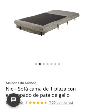 Sofá cama Maisons Du Monde