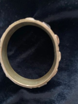Pulsera Hueso Vintage Estilo Étnico