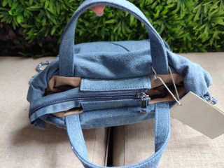 Mochila vaquera acolchada