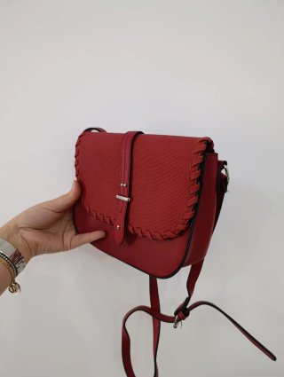 Bolso Manoukian pequeño burdeos