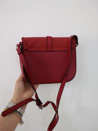 Bolso Manoukian pequeño burdeos