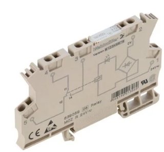 Bornas relé Weidmüller MCZ R 24VDC 1CO TRAK