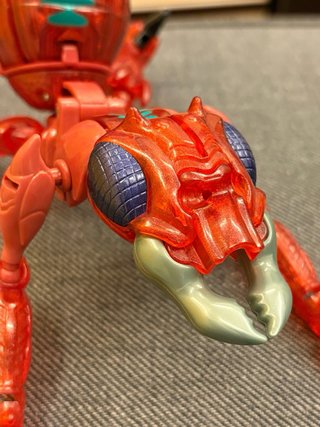 Action Figure Transformer Rosso Formica Beats Wars