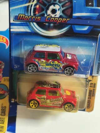 Hot Wheels  Mini Cooper
