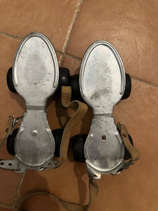 Pattini vintage a rotelle