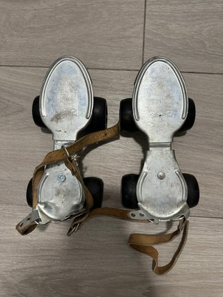 Pattini vintage a rotelle