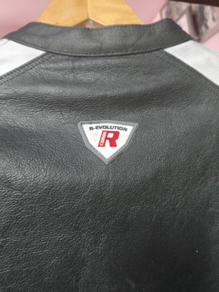 Chaqueta de cuero moto XL