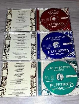 Fleetwood Mac Live in Boston 3 CDs