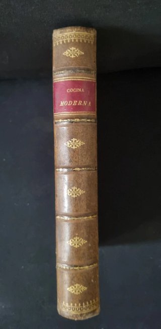 Libro Cocina S. XIX