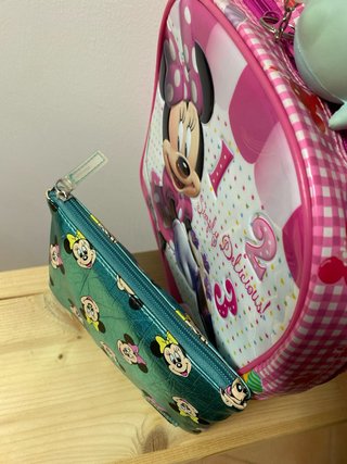 Mochila y neceser Minnie Mouse