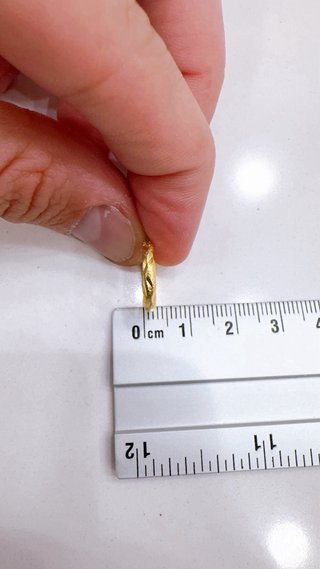 Orecchini cerchio Fantasia in oro giallo 18kt 750