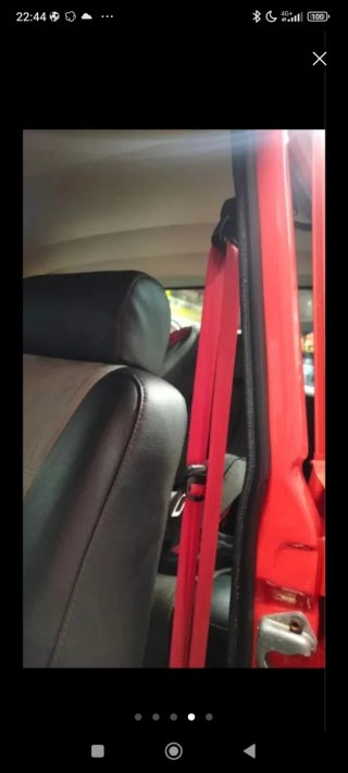 Cinturones Seat 124 Rojos