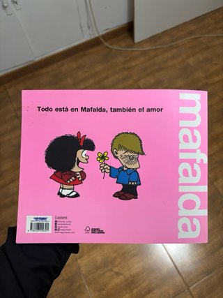 cómic “El amor según Mafalda”