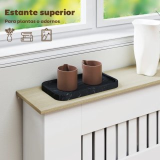 Cubreradiador recibidor diseño mueble auxiliar