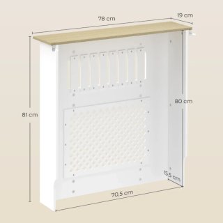 Cubreradiador recibidor diseño mueble auxiliar