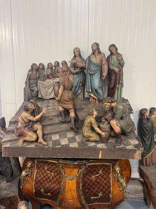 Retablo madera religioso