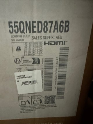 TV LG 55QNED87A6B QNED Smart TV