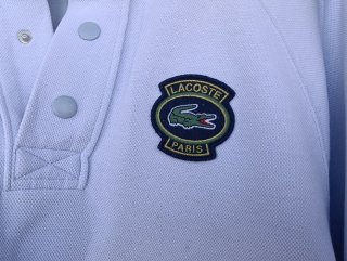 Polo Lacoste Celeste Talla M