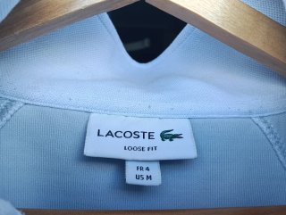 Polo Lacoste Celeste Talla M