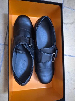 Zapatos ortopédicos negros talla 40
