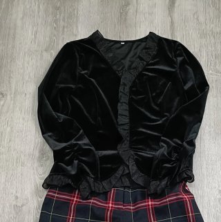 Conjunto 2 piezas negro y rojo