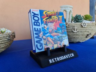 Caja Street Fighter II Game Boy