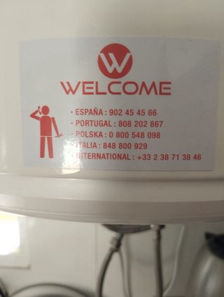 Termo eléctrico Welcome 75L