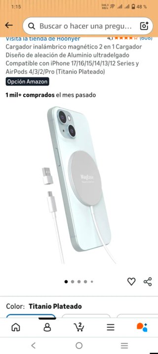 Cargador MagEase HOONYER iPhone