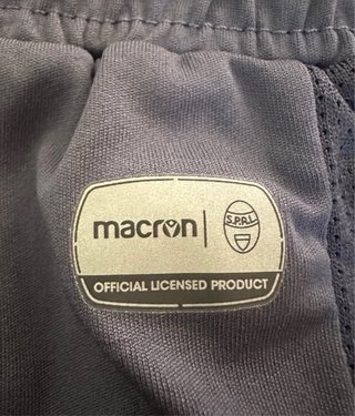 Pantaloncini Calcio SPAL Macron Blu
