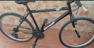 Bicicleta Rockrider negra
