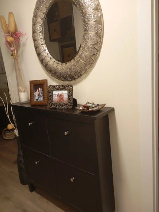 Zapatero HEMNES IKEA Nero/Marrone