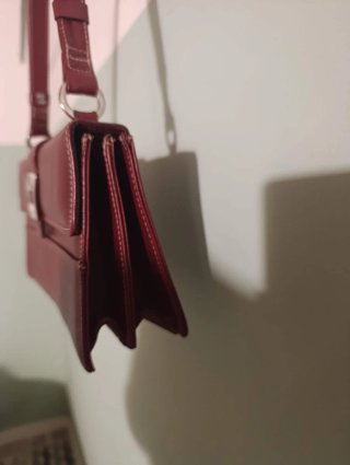 Bolso de hombro Vicosta rojo