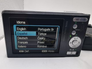 BenQ 14MP cámara + batería + cargador + SD