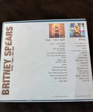 Britney Spears Boxset França - 2 Álbuns