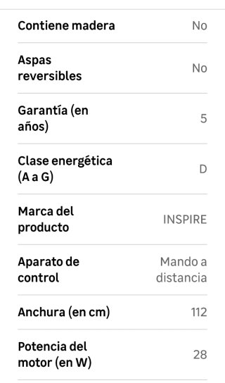 Ventilador de techo InspireAruba plus LEROY MERLIN