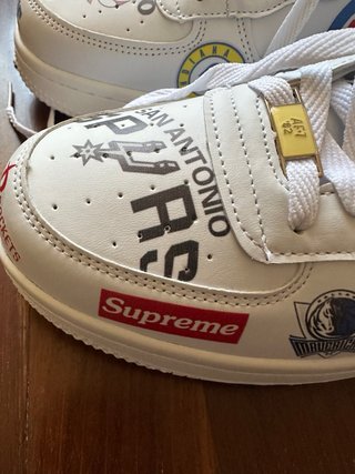 Nike Air Force 1 x Supreme NBA Edition