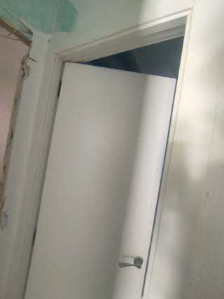 Puertas blanca interior.