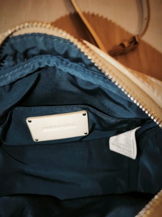 Bolso Bimba y Lola Beige y Blanco