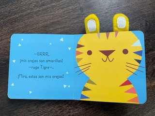 Libro infantil son estas mis orejas Buho