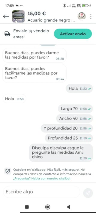 Acuario grande negro y transparente