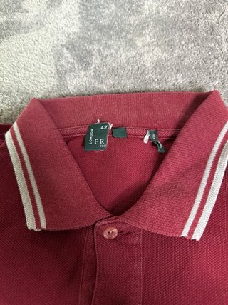 Polo Fred Perry Rosso Uomo Taglia M