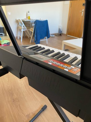 Teclado Casio con soporte