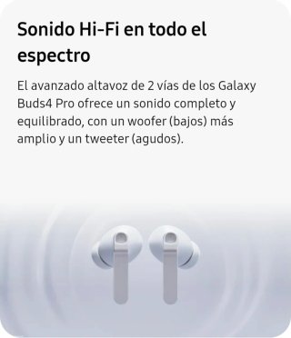 Samsung Galaxy Buds4 Pro Negros SIN ABRIR.