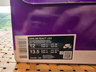 Nike SB React Leo Vintage Green Talla 46