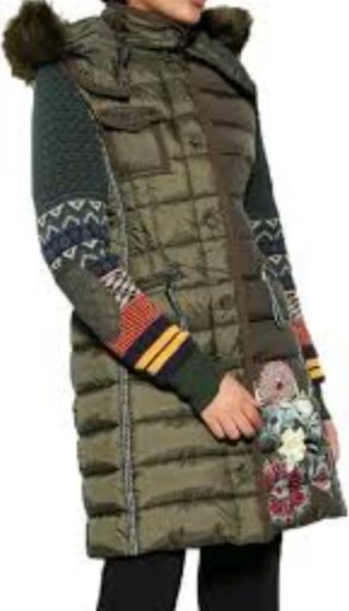 Abrigo Desigual Talla 40