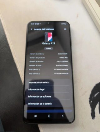 Samsung Galaxy A13 Negro  Con garantía