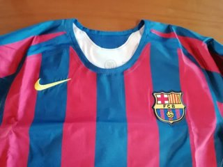 Maglia Barcellona Ronaldinho #10 Nike EU M